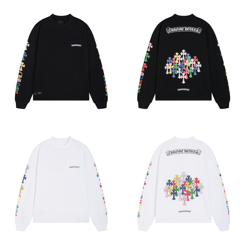 Chrome Hearts Long-Sleeve T-shirt Sweatshirt K8015