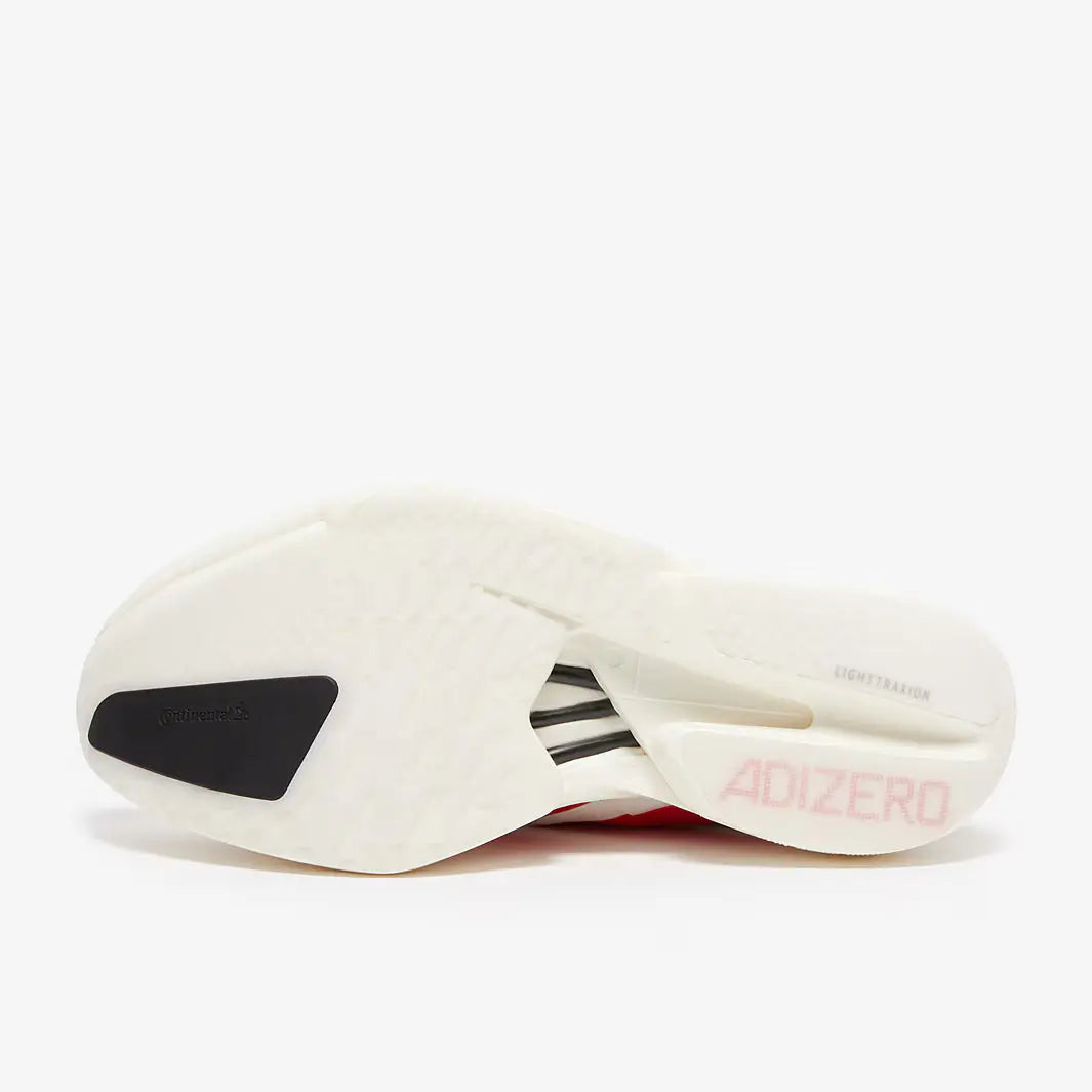 Adidas Adizero Adios Pro 4 Running Shoes – Off White / Better Scarlet