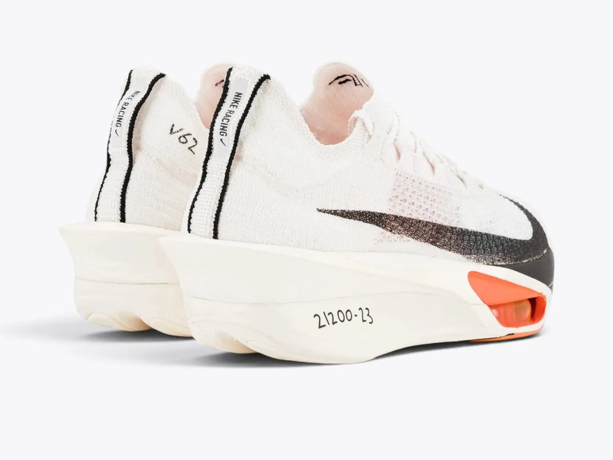 Nike Alphafly 3 Prototype Racing Shoes – White / Total Orange