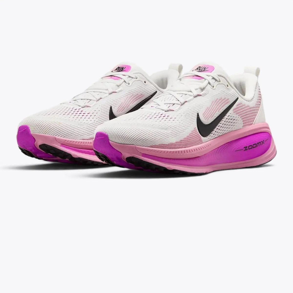 Nike Vomero 18 Road Running Shoes - Summit White / Elemental Pink