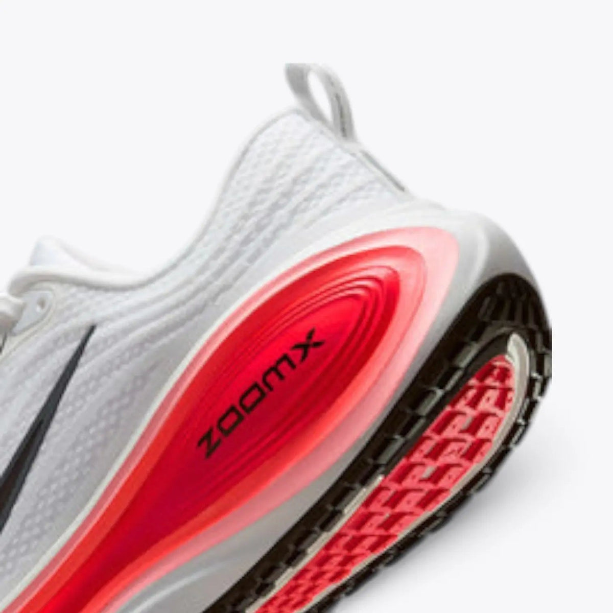 Nike Vomero Plus Road Running Shoes - White / Bright Crimson