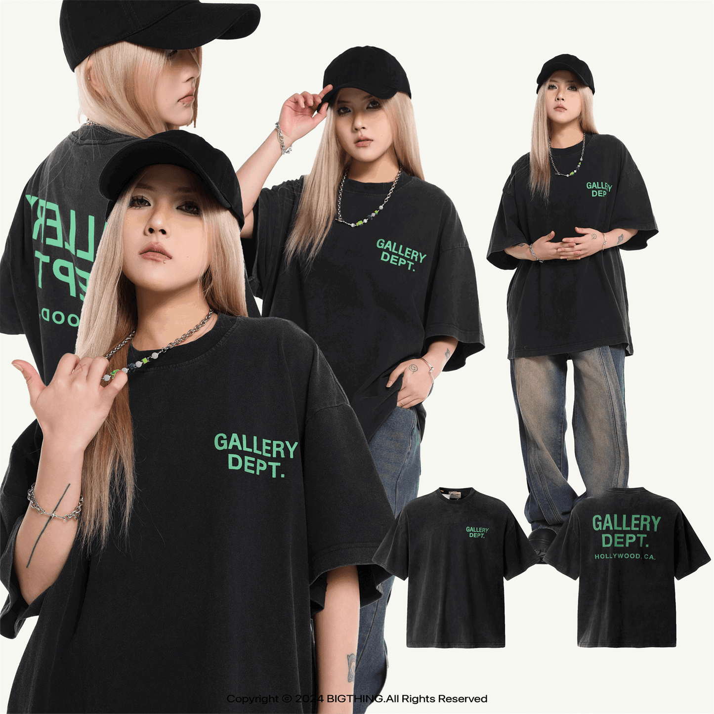 GALLERY DEPT New T-shirt D14