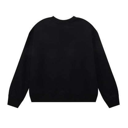 Purple Men's Long-Sleeve T-shirt Sweatshirt 1146