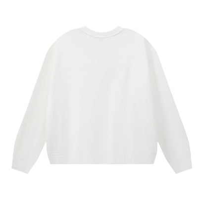 Purple Men's Long-Sleeve T-shirt Sweatshirt 1143