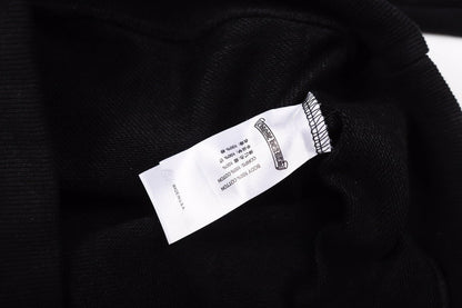 Chrome Hearts Hoodie - Black Street Style Embroidered Sweatshirt 851