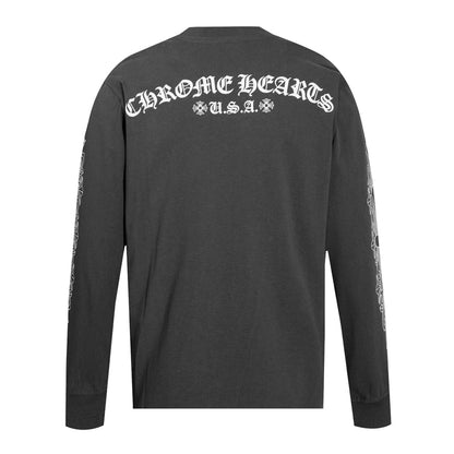 Chrome Hearts Men's Long-Sleeve T-shirt Sweatshirt K8005