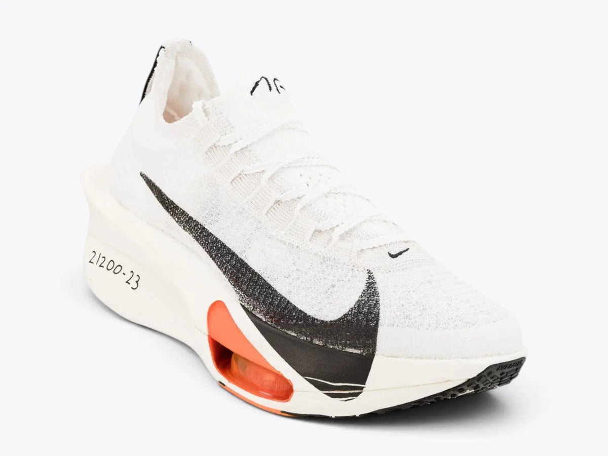 Nike Alphafly 3 Prototype Racing Shoes – White / Total Orange