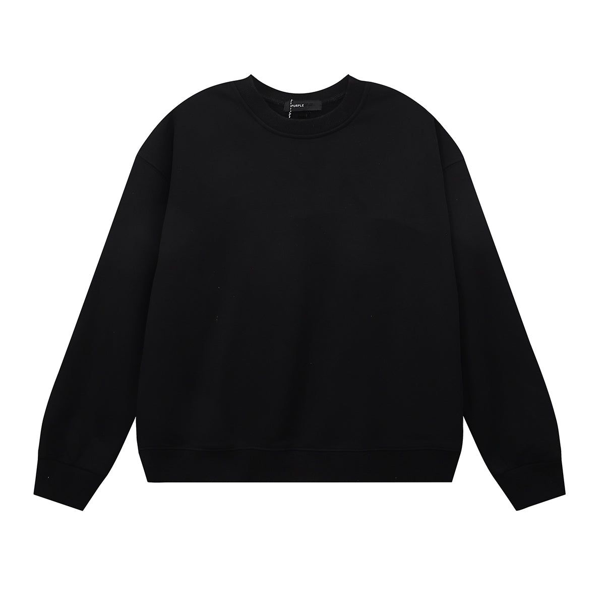 Purple Men's Long-Sleeve T-shirt Sweatshirt 1119